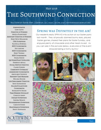 thumbnail of Southwind May 2018 Newsletter