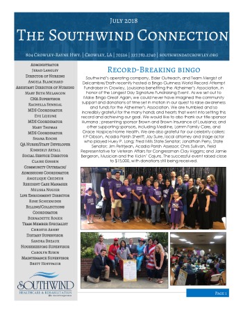 thumbnail of Southwind July 2018 Newsletter